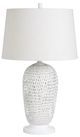 Crestview Collection Verity 2-Piece White Table Lamp Set-2