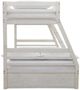 Signature Design by Ashley® Robbinsdale Antique White Youth Twin/Full Storage Bunk Bed-2