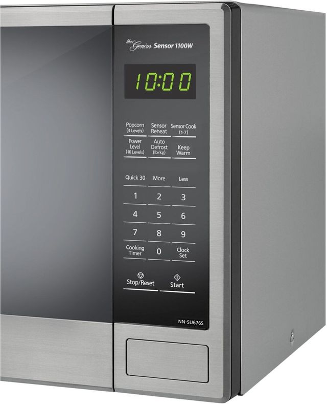 Panasonic® 1.3 Cu. Ft. Stainless Steel Countertop Microwave-1
