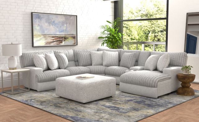 Catnapper® Abraxas 7-Piece Moonstruck U-Shape Power Reclining Sectional with Console and Chaise-1