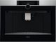 AEG 24'' Anti-Fingerprint Stainless Steel Built-In Coffee Maker with Black Glass Frame-0