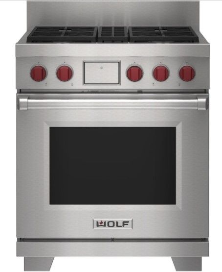 Wolf® 5" Stainless Steel Range Riser-1