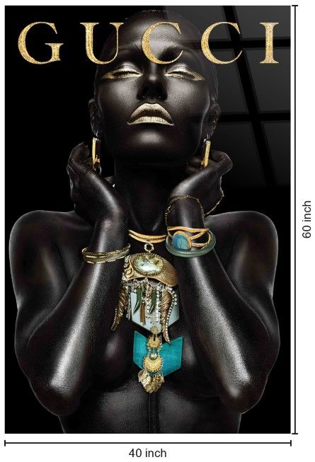 Classy Living Dramatic Gilded Elegance Wall Art-2