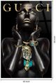 Classy Living Dramatic Gilded Elegance Wall Art-2