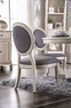 Furniture of America® Kathryn 2-Piece Antique White/Gray Side Chair Set-3