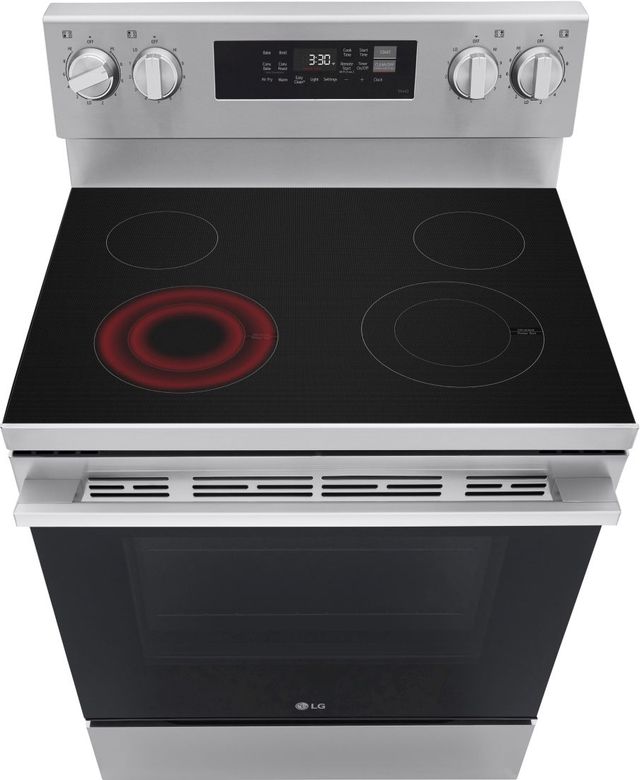 LG 30" Stainless Steel Smart Freestanding Electric Range with Probake Convection and EasyClean®-3