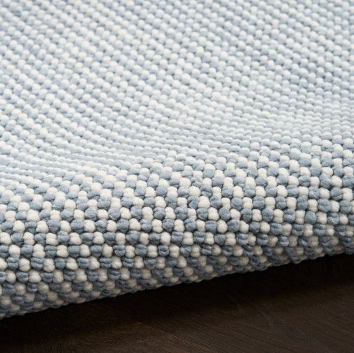 Nourison Home™ Natural Texture Ivory Blue 5'x7' Area Rug-3