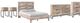 Signature Design by Ashley® Neilsville 5-Piece Whitewash Queen Panel Platform Bed Set-0