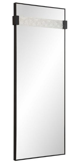 Uttermost® Stratton Satin Black Mirror-3
