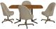 Chromcraft™ Customizable Landry Haywood 5-Piece Dining Set-4