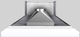 Vent-A-Hood® 66" White Wall Mounted Range Hood-4