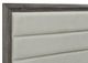 Coaster® Wright Brown Oak/Tan California King Upholstered Panel Bed-3
