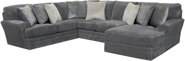 Jackson Furniture Mammoth 3-Piece Smoke Right-Arm Facing Sectional and Chaise-0