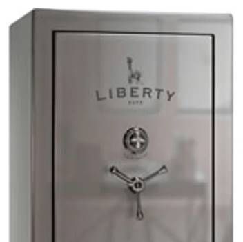 Liberty Safe Colonial 23 Gray Gloss Mechanical Gun Safe-1