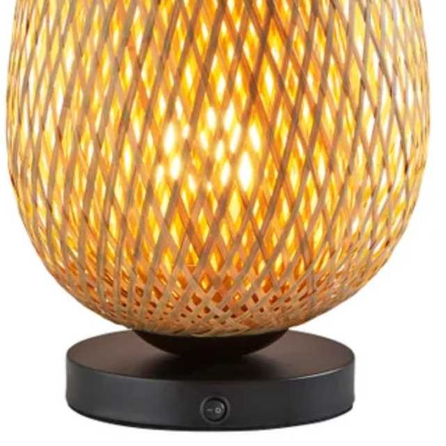 Adesso® Hugo Black Table Lantern-1
