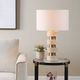 Uttermost® Makani Antique Gold Travertine Table Lamp-1