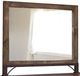 International Furniture Direct Antique Brown Mirror-0