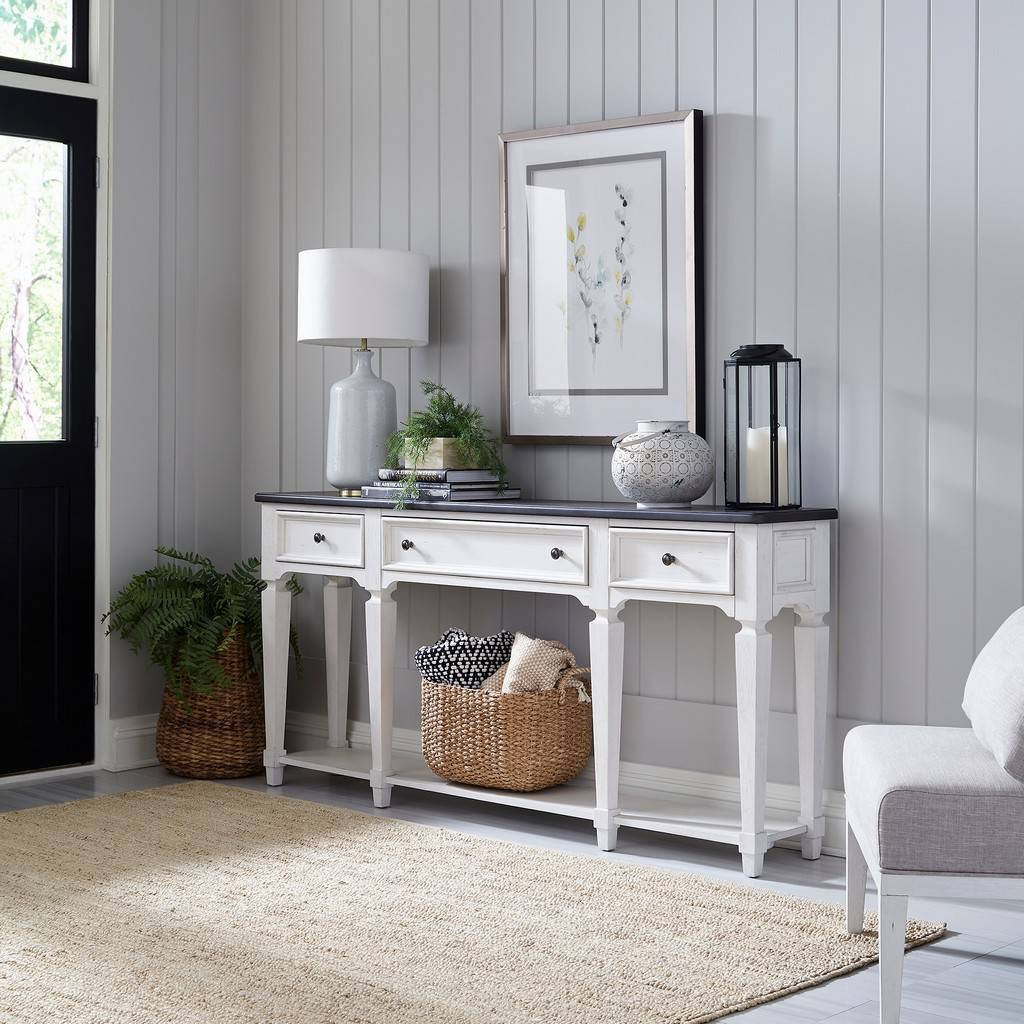 Liberty Furniture Allyson Park Charcoal 72