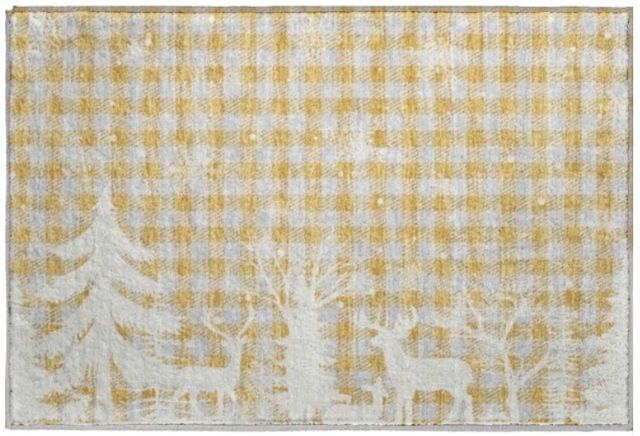 Dalyn™ Rug Company Merry & Bright MY26 Gold 5'x8' Area Rug-1