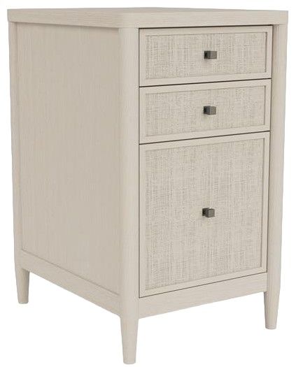 Riverside Furniture Maren White Sand File Cabinet-0