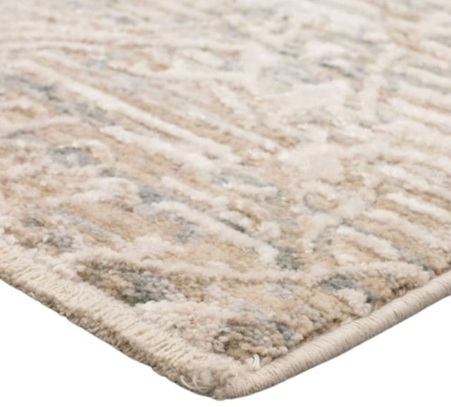 Karastan® Solitude Mandawa Cream/Dark Gray 5'x8' Area Rug-1