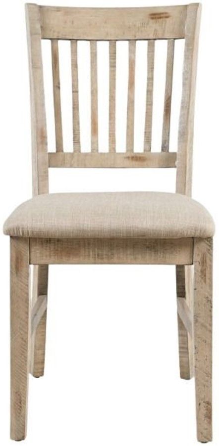 Jofran Inc. Rustic Shores Watch Hill Brown Gray Desk Chair-3