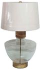 A & B Home Clear Glass Table Lamp-0
