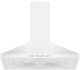 Whirlpool® 30" Stainless Steel Wall Mounted Range Hood-0