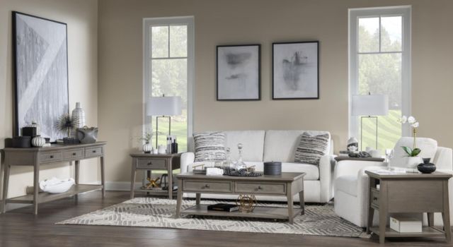 Legacy Classic Grayson Honeyed Oak Chairside Table-1
