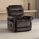 Furniture of America® Dionysia Dark Gray Lift Chair-2