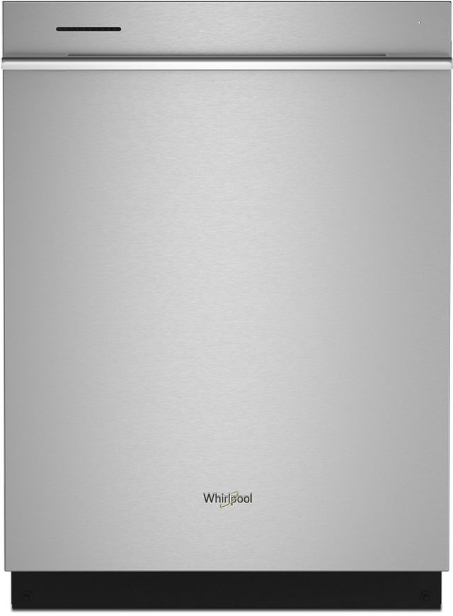 Whirlpool® 24" Fingerprint Resistant Stainless Steel Top Control Built In Dishwasher