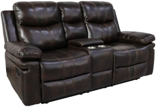 New Classic® Home Furnishings Kellen Brown Power Reclining Loveseat-0