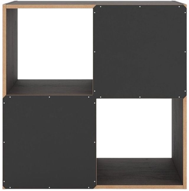 Signature Design by Ashley® Piperton Dark Charcoal Four Cube Organizer-3