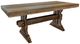 International Furniture Direct Marquez Brown Rectangular Counter Dining Table-0