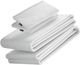 Hush Iced 4-Piece White Queen Bamboo Cooling Sheets and Pillowcase Set-1