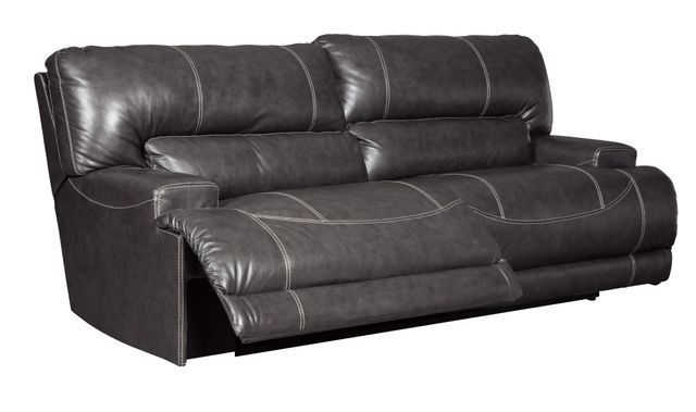 Signature Design by Ashley® McCaskill Gray Reclining Sofa-0
