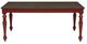 Powell® Trimble Brown Dining Table with Red Base-3