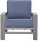 Signature Design by Ashley® Dillon Beach Blue/Gray Aluminum/Fabric Outdoor Spring Lounge Chair-2