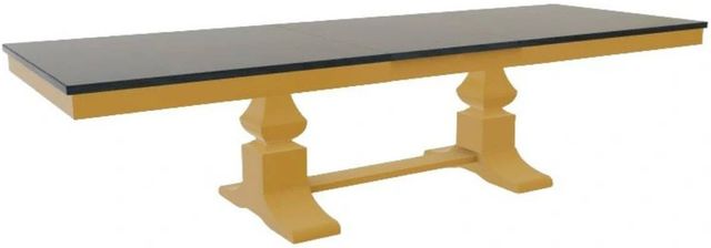 Mavin Customizable 38" x 84" Cosmo Extendable Dining Table with 2 Leaves-0