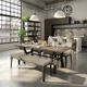 Amisco Customizable Parade 31" Solid Birch Table-3