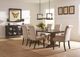 Coaster® Alana Cream Upholstered Dining Arm Chair-3