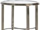 Decor-Rest® Furniture LTD Kelisha Glass Top Side Table with Antique Brass Base-1