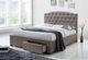 ACME Furniture Denise Mink Eastern King Upholstered Storage Panel Bed-1