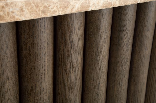 Signature Design by Ashley® Darimore Burnished Brown Sofa Table-3