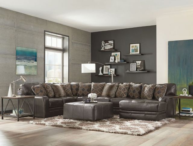 Jackson Furniture Denali 4-Piece Steel Right Side Facing U-Shape Sectional Set-6