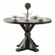 Furniture of America® Alfred 5-Piece Antique Black/Ivory Round Dining Table Set-3
