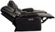 Porter International Designs Ennis Charcoal Triple Power Reclining Loveseat with Console-5