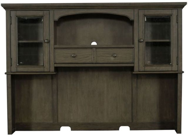 Coaster® Hartshill Burnished Oak Credenza with Hutch-3