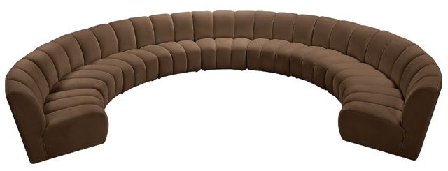 Meridian Furniture Infinity 9-Piece Brown Modular Sectional-3