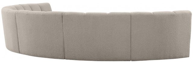 Meridian Furniture Infinity 6-Piece Taupe 176" Modular Sectional-3